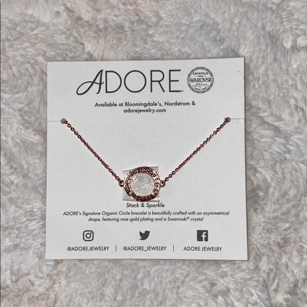 Adore Signature Organic Circle Bracelet